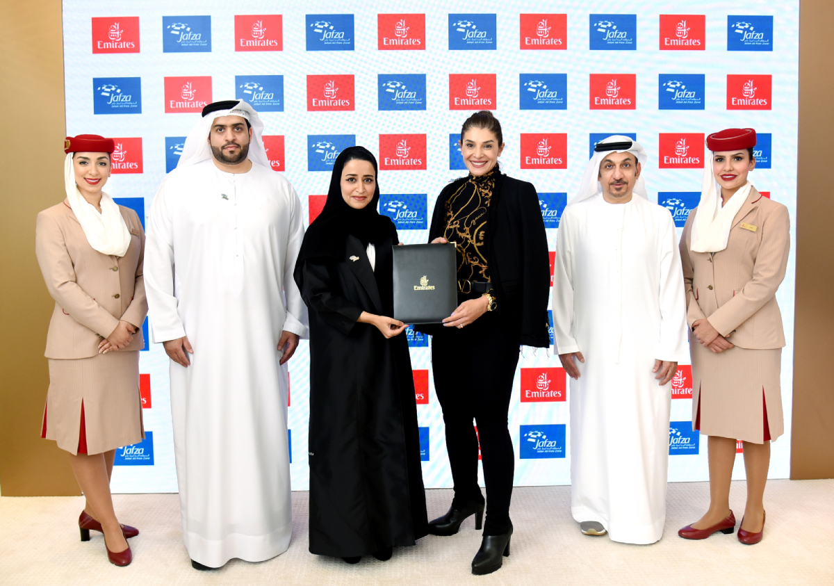 Emirates and Jebel Ali Free Zone (Jafza), have signed a Memorandum of Understanding.